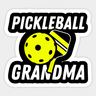 Pickleball Grandma Sticker